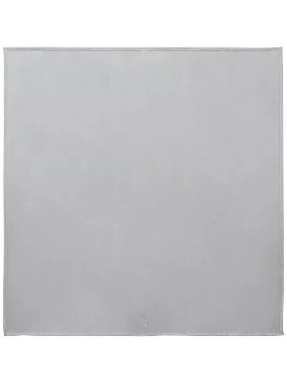 Ralph Lauren Classic Micromink Blanket Full / Queen Gray 90